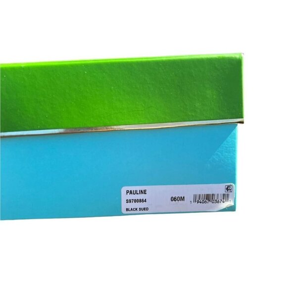 KATE SPADE Pauline Black Suede Slip On Bow Heels - Picture 7 of 7